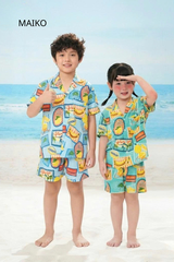 BỘ LANH TRẺ EM QUẦN ĐÙI ÁO CỘC TAY