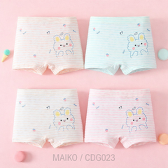 ƯU ĐÃI - COMBO 4 QUẦN CHIP THÔNG HƠI BÉ GÁI CDG023 (3-11 TUỔI)