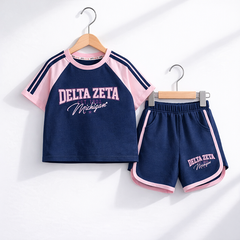 BỘ CỘC TAY COTTON BÉ GÁI DELTA ZETA 8-12 TUỔI