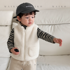 Áo Gile lông Bé trai/Bé gái 1 - 5 Tuổi