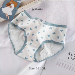 [ƯU ĐÃI] Quần lót teen cotton họa tiết nhí thấm hút mồ hôi A2426