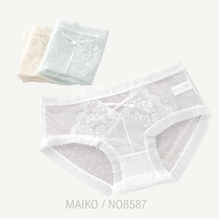 QUẦN LÓT REN CHẤM BI CAO CẤP FREESIZE 46-62kg