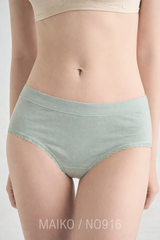 QUẦN LÓT NỮ COTTON SỢI TRE VIỀN REN FREESIZE 48-65kg