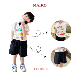 Set tanktop in hinh sieu xe-80-140-Trắng