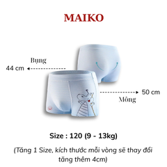 [ƯU ĐÃI] - COMBO 4 Quần chíp đùi thông hơi Bé Trai 3-11 Tuổi