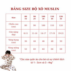 Bộ xô dài tay Hàn quốc cho Bé trai 1 - 5 tuổi