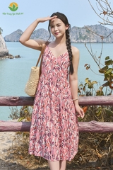 VÁY LANH 2 DÂY NỮ DÁNG SUÔNG