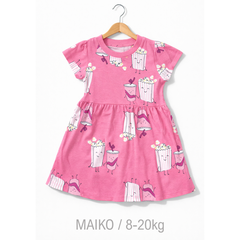 VÁY COTTON IN TRÀN HÌNH BÉ GÁI 1-5Y