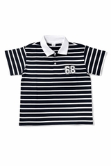 ÁO POLO CỘC TAY SỌC KẺ BÉ TRAI 4-14 TUỔI