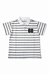 ÁO POLO CỘC TAY SỌC KẺ BÉ TRAI 4-14 TUỔI