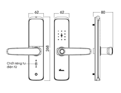 Khóa Thông Minh | EL268 BN