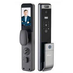 Khóa Thông Minh Nhận Diện Khuôn Mặt Face ID - 3D | SL916 GS Loại Có Remote