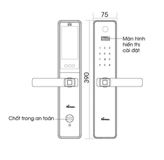 Khóa Điện Tử - Màn Hình Chuông | EL-C626 AC