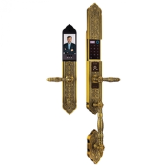 Khóa Đại Sảnh - Biệt Thự Tân Cổ Điển Face Id 3d - EL988 GB BRASS