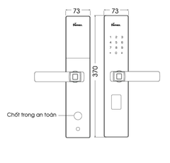 Khóa Thông Minh | EL-C88 SV