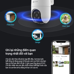 Camera IP WiFi ngoài trời EZVIZ H8c 2K Full Color