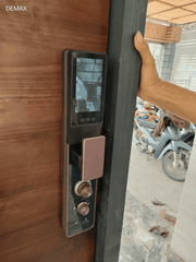 Khóa Thông Minh Nhận Diện Khuôn Mặt Face ID - 3D | EL968 BROWN CNC