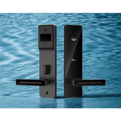 Khóa Khách Sạn Tích Hợp Đầu Đọc Thẻ | HEL606BL CNC