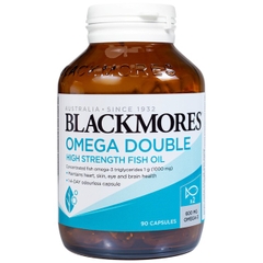 Blackmores Omega Double High Strength Fish Oil 90 viên