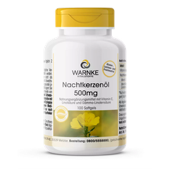 Viên Uống Tinh Dầu Hoa Anh Thảo Warnke Nachtkerzenol 500mg