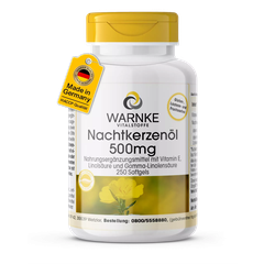 Viên Uống Tinh Dầu Hoa Anh Thảo Warnke Nachtkerzenol 500mg