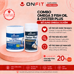 Combo Goodhealth Oyster Hàu và Omega 3
