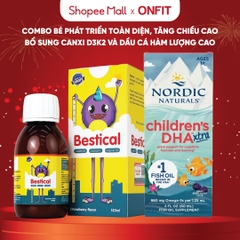 Combo Nordic DHA Xtra và Bestical D3 K2