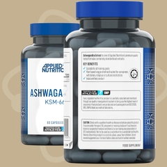 Viên Uống Sâm Ấn Độ Hỗ Trợ Giảm Stress Applied Nutrition Ashwagandha KSM-66 (60 Viên)