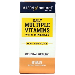 Viên uống vitamin tổng hợp Mỹ, Mason Daily Multiple Vitamins & Minerals, 60 viên
