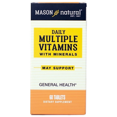 Viên uống vitamin tổng hợp Mỹ, Mason Daily Multiple Vitamins & Minerals, 60 viên
