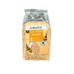 Yến mạch cán mỏng hữu cơ Markal 500g