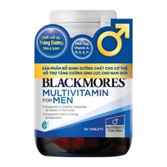 Viên Vitamin và Khoáng Chất Tổng Hợp Blackmores Multivitamin For Men (50 viên)