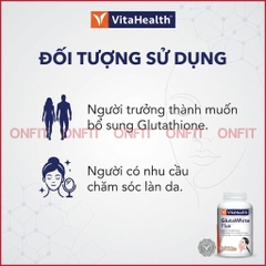 Viên Hỗ Trợ Sáng Da VitaHealth GlutaWhite Plus (30 Viên)