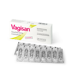 Viên đặt dưỡng ẩm chuyên sâu, giảm khô hạn vùng kín Vagisan Feuchtcreme Cremolum - 16 viên