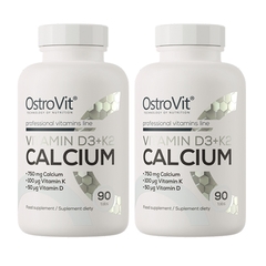 Combo Ostrovit 2 Hộp Calcium D3 K2