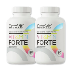 Combo 2 hộp Viên uống vitamin tổng hợp OstroVit Vit&Min FORTE (90 viên)
