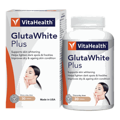 Viên Hỗ Trợ Sáng Da VitaHealth GlutaWhite Plus (30 Viên)