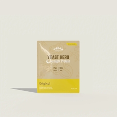 Bột đạm Yeast Hero Overnight Protein, hộp 20 gói