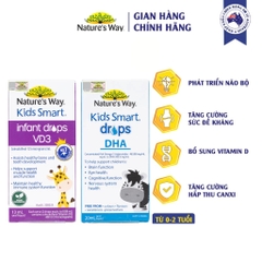 Combo Kids Smart Drops DHA + Drops D3