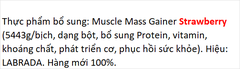 Labrada Muscle Mass Gainer 12Lbs