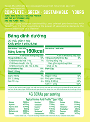 Yeast Hero Protein Powder Avocado Matcha, 20 gói