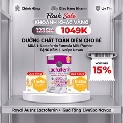 Sữa Hoàng Gia Úc Lactoferrin Hồng Formula Milk Powder Bifidobacteriumanimalis (Bb-12)