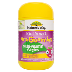 Kẹo dẻo Nature's Way Vita Gummies MultiVitamin Plus Bổ sung Vitamin & Khoáng Chất 60 viên