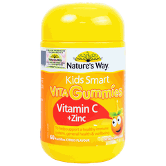 Nature's Way Vita Gummies Vitamin C+ Zn 60 viên