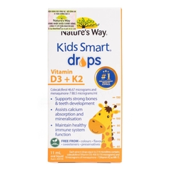 Siro D3 K2 Cho Bé Nature's Way Vitamin D3 K2 Organic (11ml)