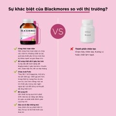 Viên Uống Vitamin Tổng Hợp & DHA Cho Bà Bầu Blackmores Pregnancy & Breast Feeding Gold (60 viên)