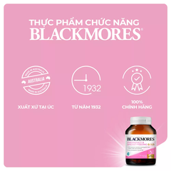 Viên Uống Vitamin Tổng Hợp & DHA Cho Bà Bầu Blackmores Pregnancy & Breast Feeding Gold (60 viên)