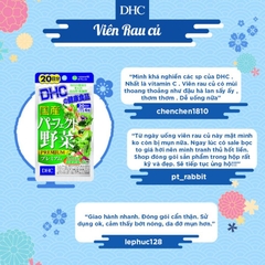 Viên uống DHC Perfect Vegetable - Premium Japanese Harvest bổ sung rau, củ, vitamin E, lợi khuẩn hỗ trợ tăng cường tiêu hóa (120 viên)