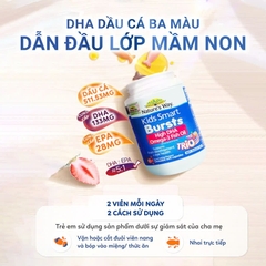 Nature's Way Omega-3 Fish Oil Trio 60 Viên