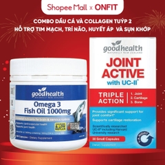 Combo Goodhealth Omega 3 và Joint Active